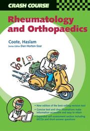 Cover of: Rheumatology and orthopaedics by Annabel Coote