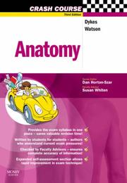 Cover of: Crash Course: Anatomy by Michael Dykes, Michael I. Dykes, William Watson, Michael I. Dykes, William Watson