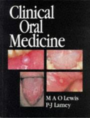 Cover of: Clinical oral medicine