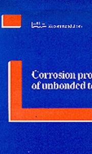 Cover of: Corrosion protection of unbonded tendons: FIP recommendations