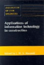 Cover of: Applications of information technology in construction