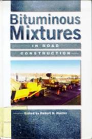 Bituminous mixtures in road construction by n/a