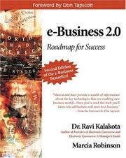 Cover of: e-Business 2.0 by Marcia Robinson, Don Tapscott, Ravi Kalakota