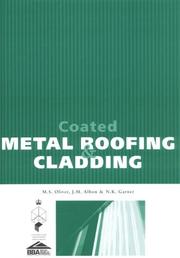 Cover of: Coated metal roofing and cladding