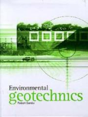 Cover of: Environmental geotechnics