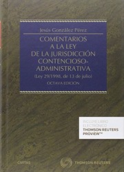 Cover of: Comentarios a la Ley de la Jurisdicción Contencioso-Administrativa