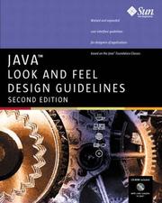 Cover of: Java(TM) Look and Feel Design Guidelines (2nd Edition)