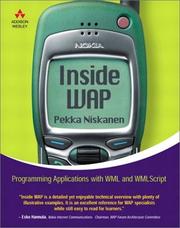 Cover of: Inside WAP: programming applications with WML and WMLScript