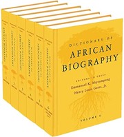 Cover of: Dictionary of African biography by Emmanuel Kwaku Akyeampong
