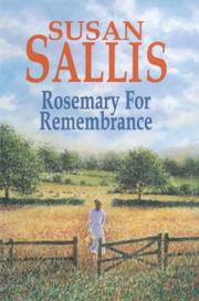 Cover of: Rosemary for Remembrance