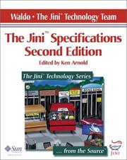 Cover of: The Jini(TM) Specifications, Edited by Ken Arnold (2nd Edition) by Jim Waldo, The Jini¿ Team