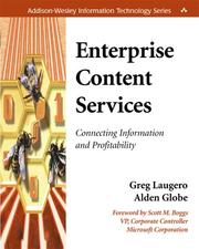 Cover of: Enterprise content services: a practical approach to connecting content management to business strategy