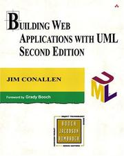 Cover of: Building Web Applications with UML (2nd Edition)