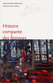 Cover of: Histoire comparée des femmes: nouvelles approches
