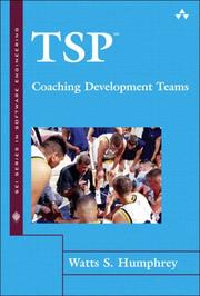 Cover of: TSP(SM)-Coaching Development Teams (The SEI Series in Software Engineering) by Watts S. Humphrey