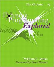 Cover of: Extreme Programming Explored
