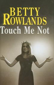 Cover of: Touch Me Not