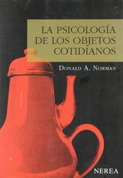 Cover of: La psicología de los objetos cotidianos