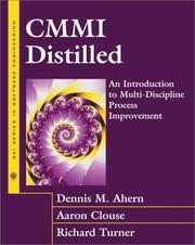 Cover of: CMMI(SM) Distilled by Dennis M. Ahern, Richard Turner, Aaron Clouse