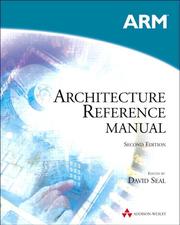 Cover of: ARM Architecture Reference Manual (2nd Edition)