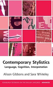Cover of: Contemporary Stylistics: Language, Cognition, Interpretation