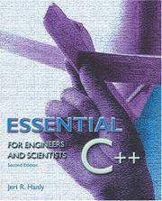Cover of: Essential C++ for Engineers and Scientists (2nd Edition) by Jeri R. Hanly