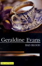 Cover of: Bad Blood | Geraldine Evans