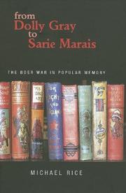 Cover of: From Dolly Gray to Sarie Marais by Michael Rice