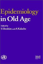 Cover of: Epidemiology in Old Age