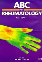 Cover of: ABC of Rheumatology