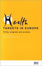 Cover of: Health targets in Europe by Carlos Alvarez-Dardet