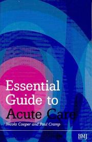 Cover of: Essential Guide to Acute Care