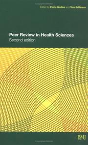 Cover of: Peer Review in Health Sciences