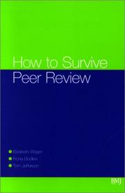 Cover of: How to Survive Peer Review