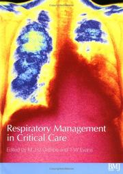 Cover of: Respiratory Management in Critical Care