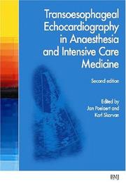Cover of: Transoesophageal Echocardiography in Anaesthesia and Intensive Care Medicine