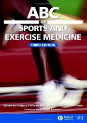 Cover of: ABC of sports and exercise medicine