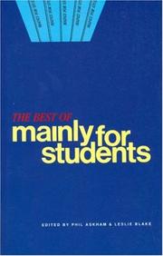 Cover of: The Best of Mainly for Students