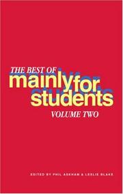 Cover of: The Best of Mainly for Students Volume 2 by Phil Askham, Leslie Blake, Phil Askham, Leslie Blake