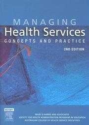 Cover of: Managing Health Services: Concepts and Practice