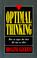 Cover of: Optimal thinking
