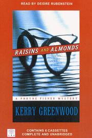 Cover of: Raisins and Almonds by Kerry Greenwood