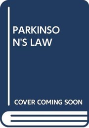 Cover of: Parkinson's Law by C. Northcote Parkinson