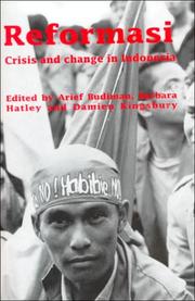 Cover of: Reformasi: Crisis and Change in Indonesia (Monash Papers on Southeast Asia, Number 50)