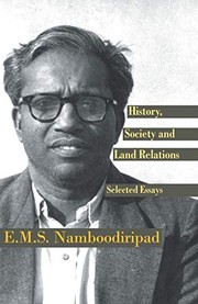 Cover of: History, society, and land relations: selected essays