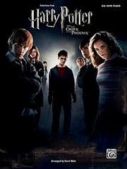 Cover of: Selections from Harry Potter and The Order of the Phoenix: Big Note Piano