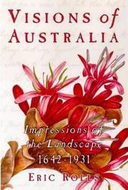 Cover of: Visions of Australia: impressions of the landscape, 1642-1910