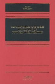 Cover of: Commentaries and cases on the law of business organization by William T. Allen