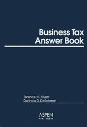 Cover of: Business tax answer book