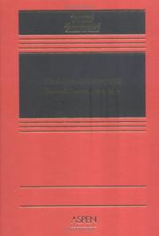 Cover of: Resolving Disputes: Theory, Practice, And Law (Casebook)